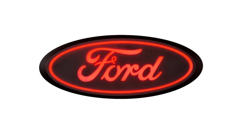 Ford Red LED Rear Emblem