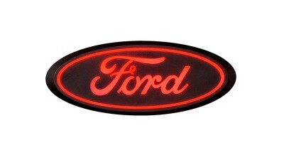 Ford Red LED Rear Emblem