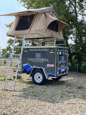 2 Person Overland Trailer With Rooftop Tent Rental
