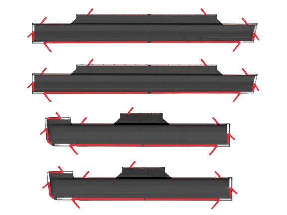 Gladiator Rocker Panels