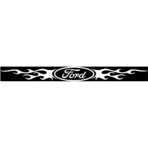 Expressionz Ford Oval with Flames