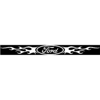 Expressionz Ford Oval with Flames
