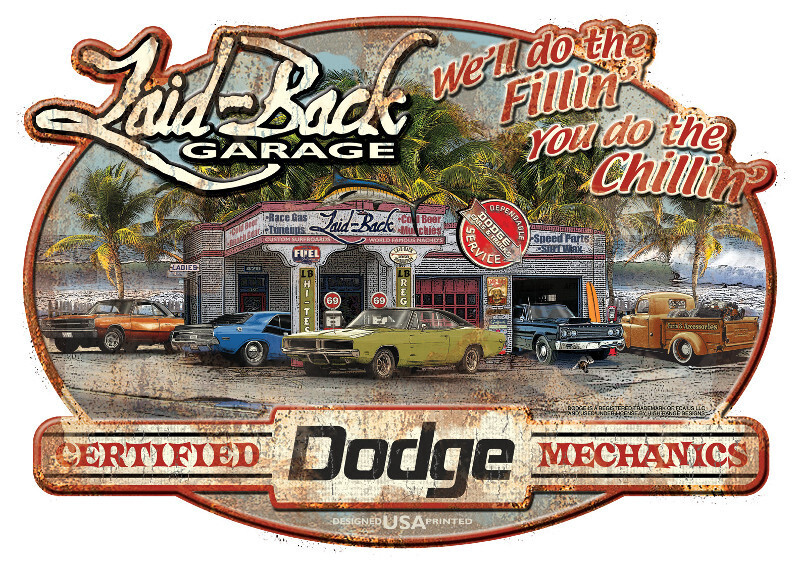 Dream Garage Sign Dodge