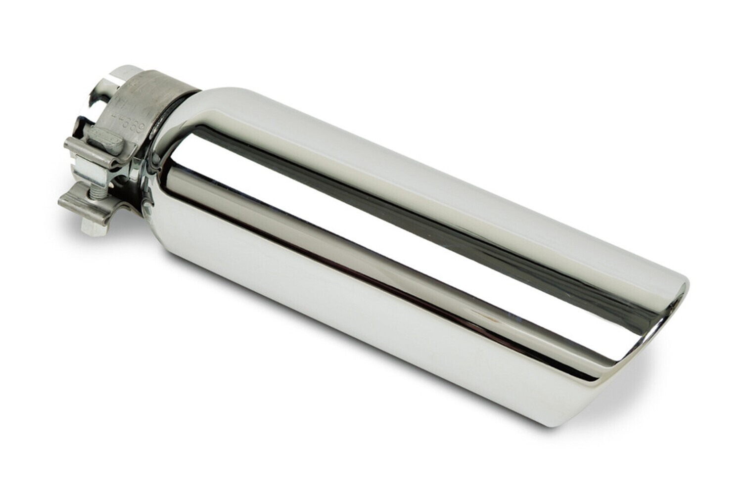 2-1/2" ID Go Rhino Chrome Exhaust Tip