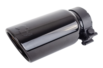 2-1/2" ID Go Rhino Black Chrome Exhaust Tip