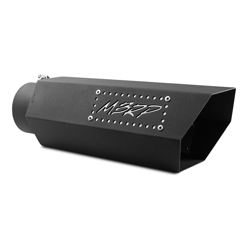 Black Exhaust Tip 5" Hex