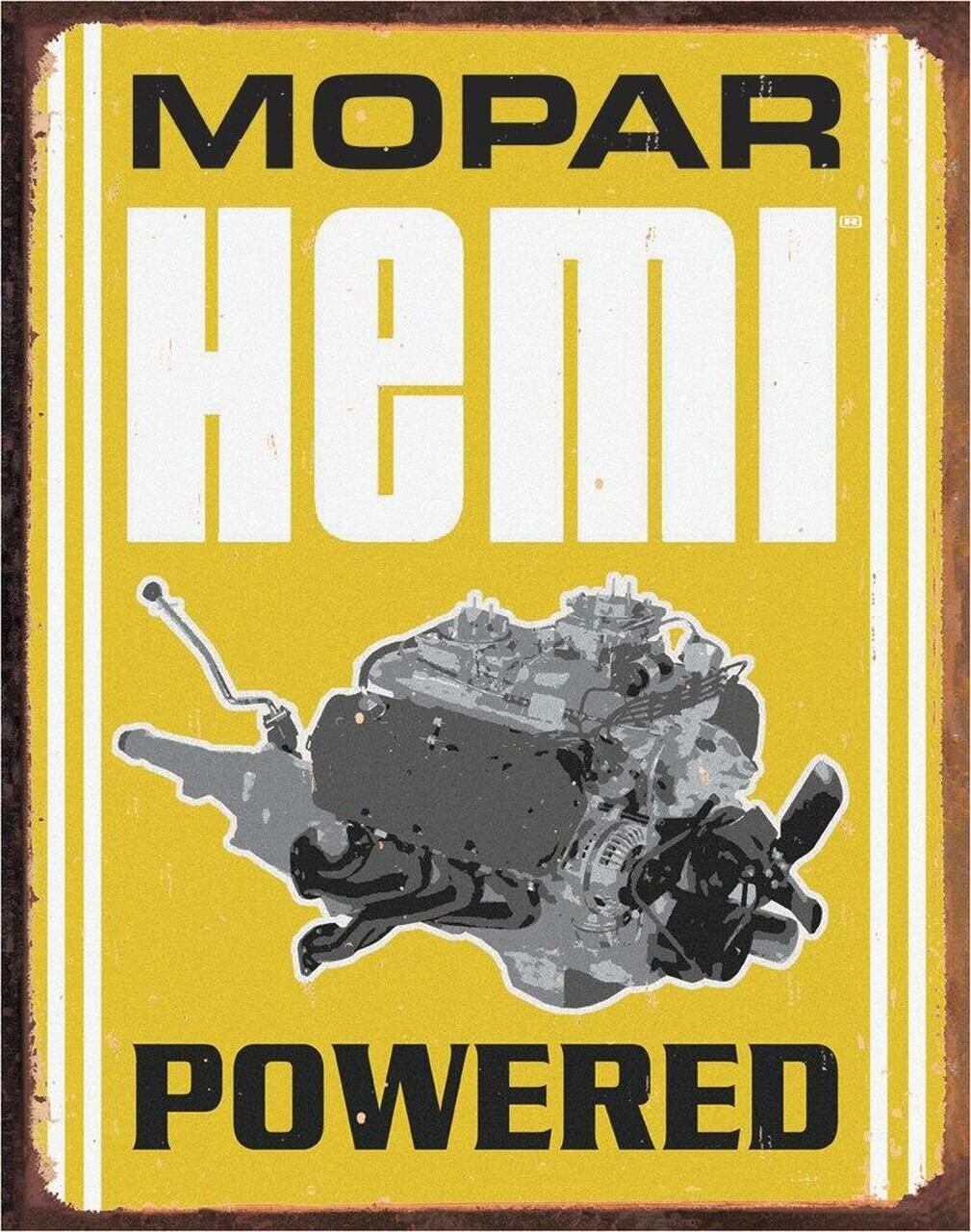 Mopar - Hemi tin sign