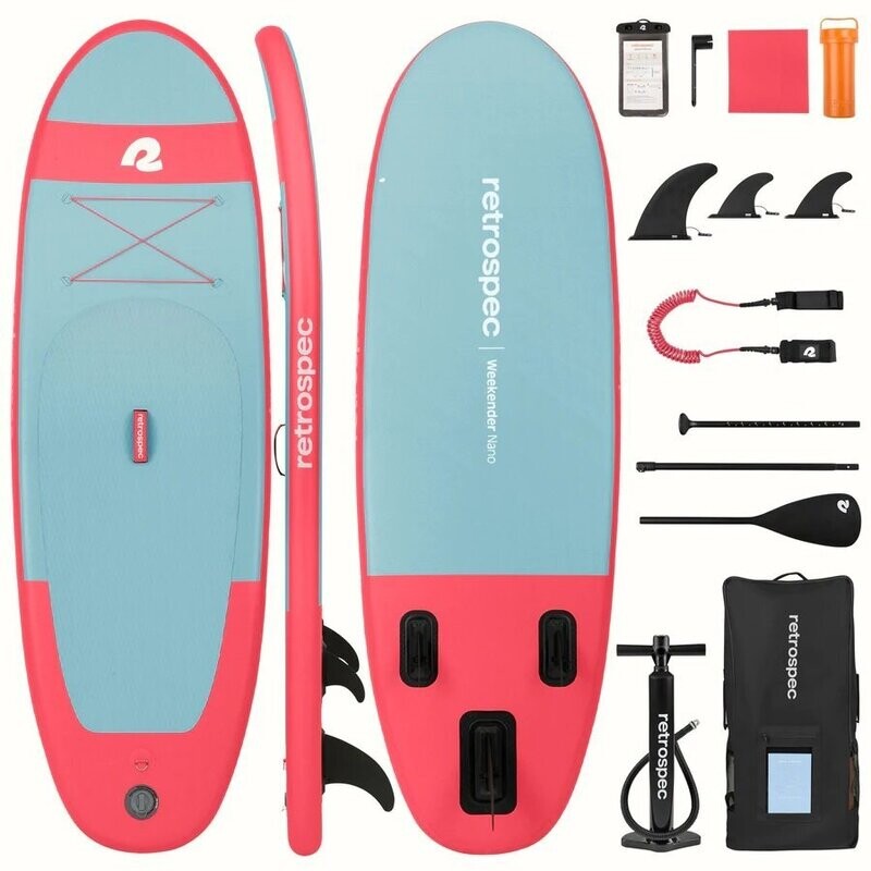 Weekender Nano 8' Kids Inflatable Paddle Board, Color: Starfish