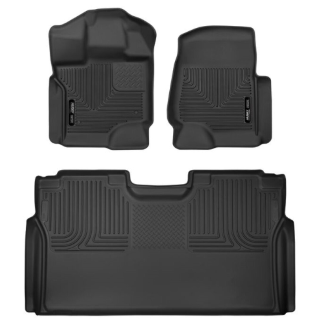 Husky X-Act Liner, Make / Year: Front &  Second Row Ford F150 Crew Cab 15-21