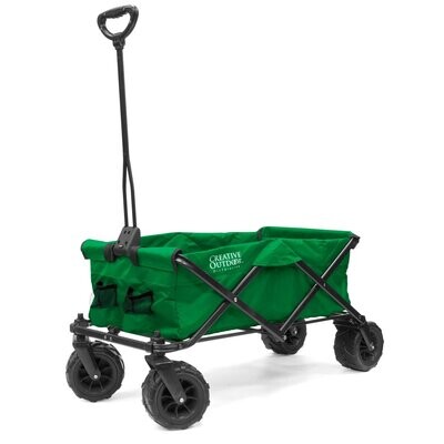 All-Terrain Folding Wagon I Green