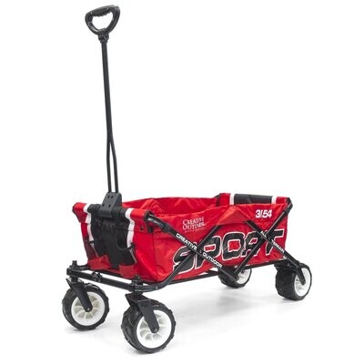 All-Terrain SPORT Folding Wagon I Red Black