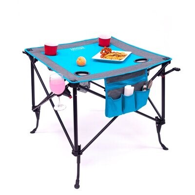 Dual Height Folding Wine Table