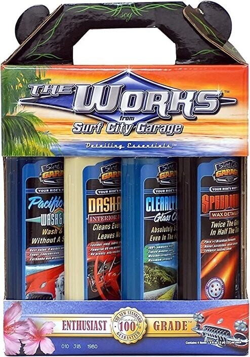 The Works from Surf City Garage Detailing Essentials Kit