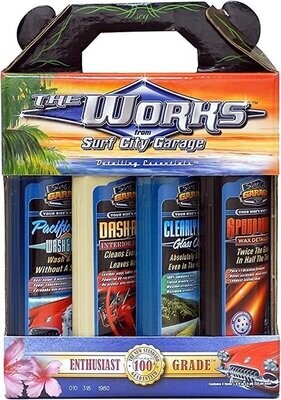 The Works from Surf City Garage Detailing Essentials Kit