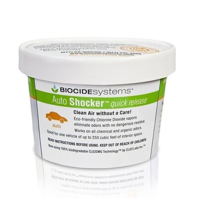 Auto Shocker Interior Odor Eliminator by Biocide Systems
