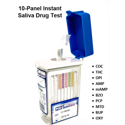 10 Panel Saliva Drug Test (MDS-6101)