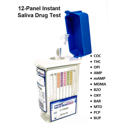 12 Panel Saliva Drug Test (MDS-6125)