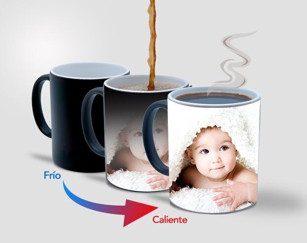 TAZA MAGICA PERSONALIZADA