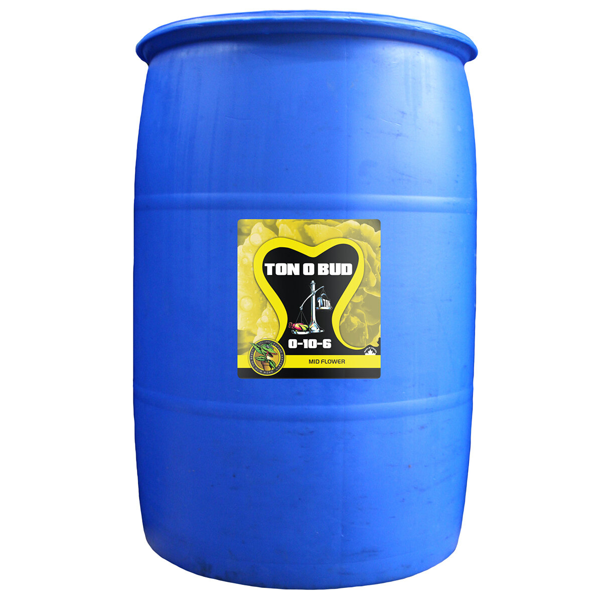 Liquid Ton O Bud 208L / 55 Gallon Barrel
