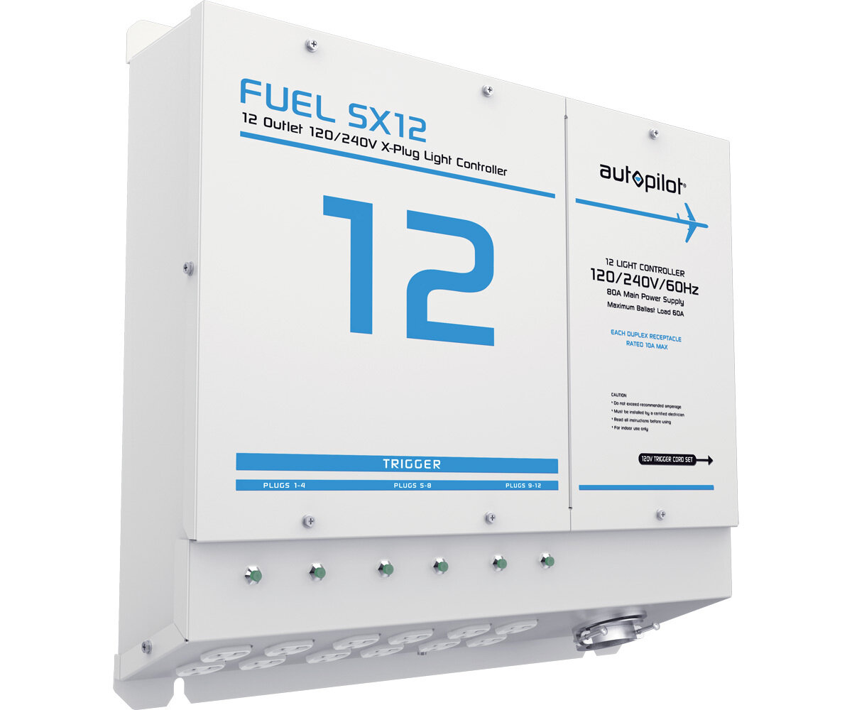FUEL SX12 LC,12 Outlet,X-Plugs,120/240V, w/1 Trigr