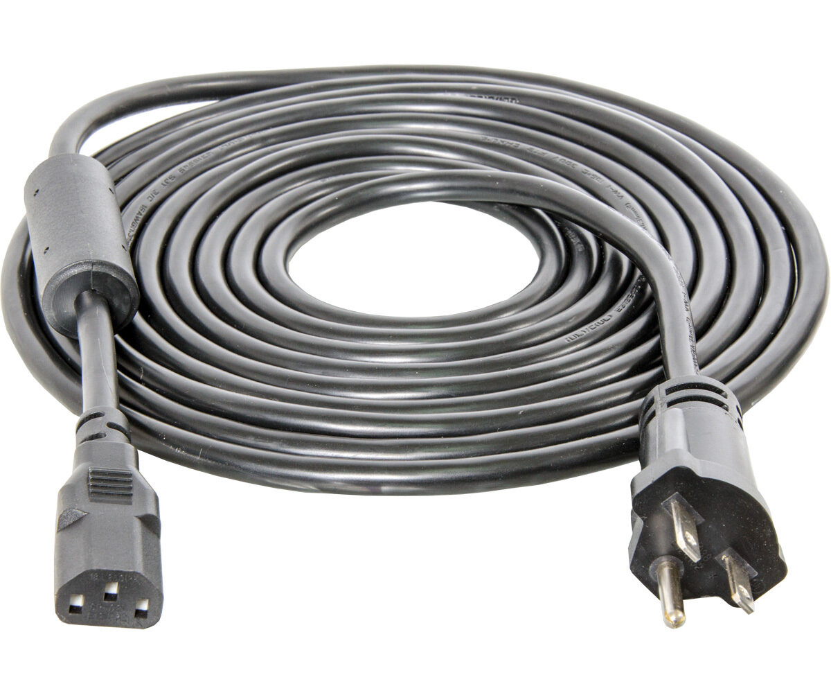 PH/DE 240V-15'  Power Cord w/Ferrite Ring (30/cs)