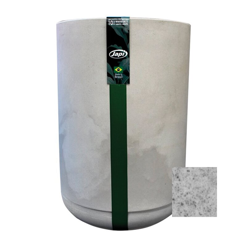 Match Cilinder Plntr Tall 35x52cm Granite Match Cilinder Plntr Tall 35x52cm Granite