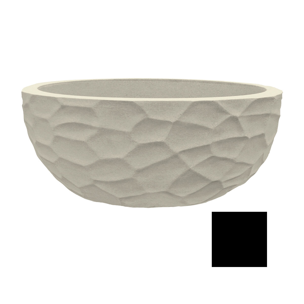 Prisma Bowl 68cm Black