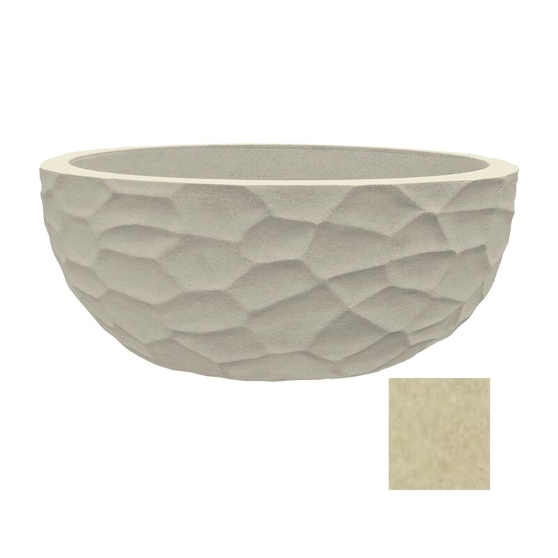 Prisma Bowl 68cm x 30cm Sandstone Prisma Bowl 68cm x 30cm Sandstone
