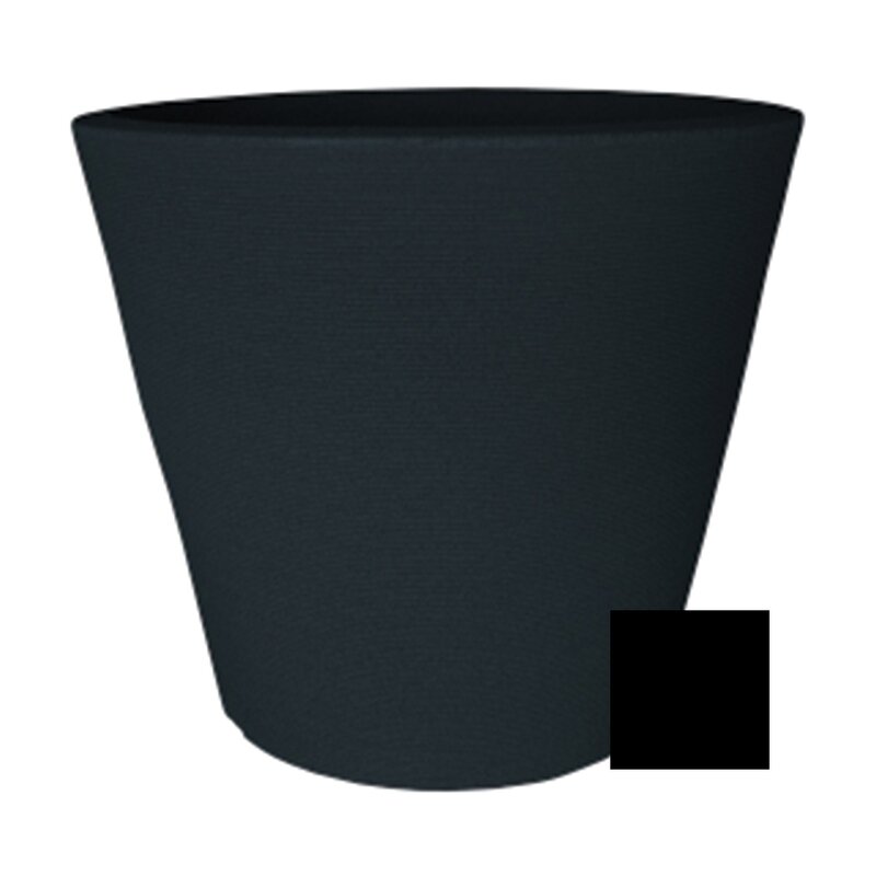 Linea Low Planter Round 78cm x 67.50cm Black Linea Low Planter Round 78cm x 67.50cm Black