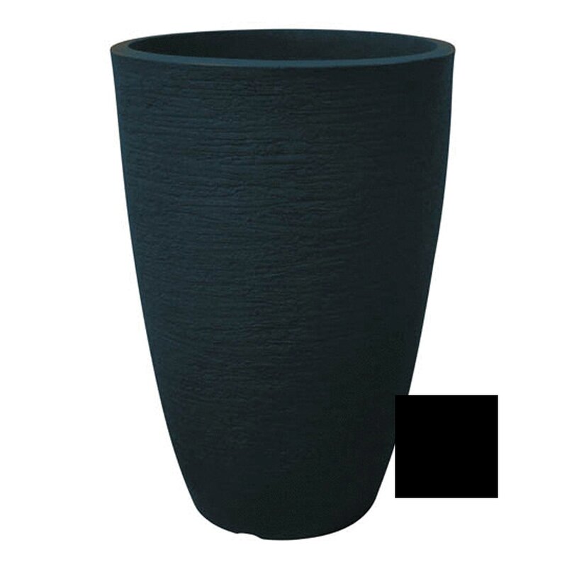 Modern Conic 37.3Cm Planter Black Modern Conic 37.3Cm Planter Black