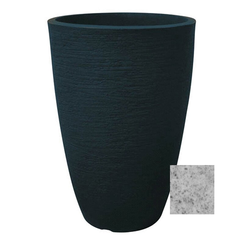Modern Conic Planter Round 53cm x 77cm Granite Modern Conic Planter Round 53cm x 77cm Granite