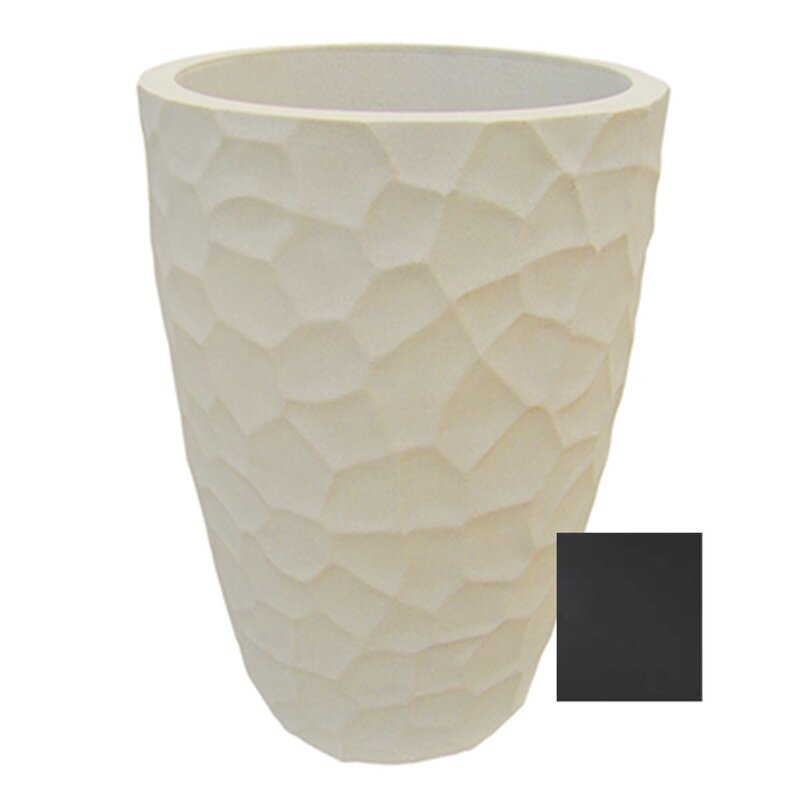 Prisma Conic Planter Round 53cm Lead Prisma Conic Planter Round 53cm Lead