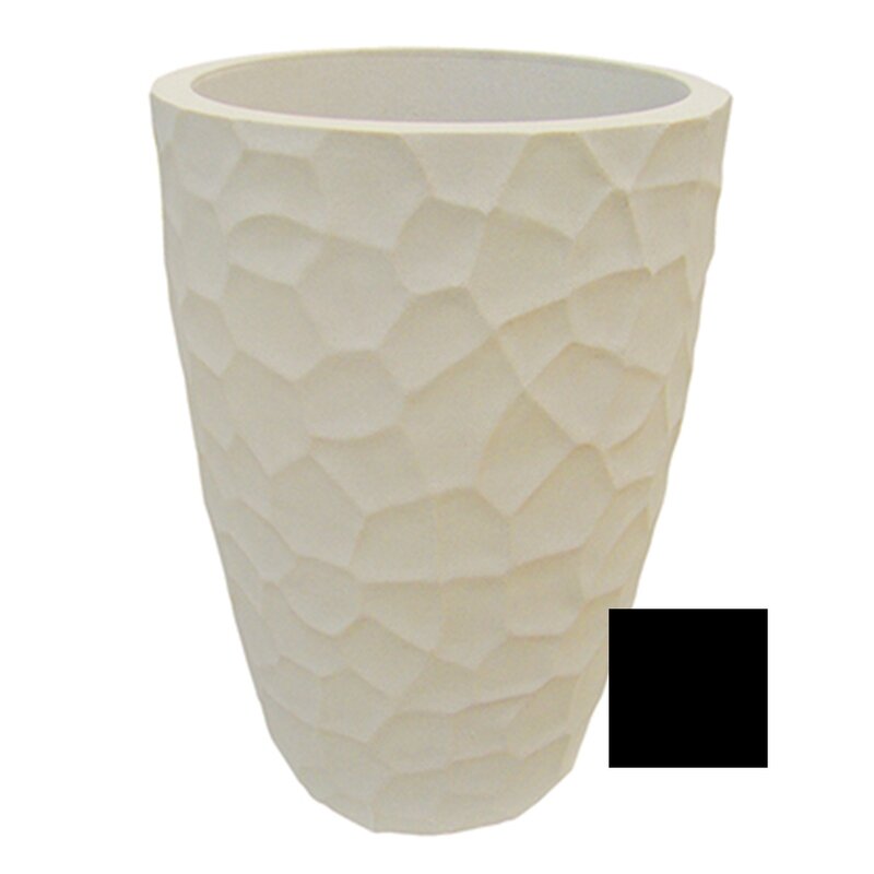 Prisma Conic Planter Round 53cm Black Prisma Conic Planter Round 53cm Black
