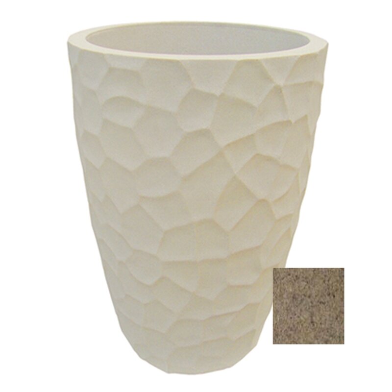 Prisma Conic Planter Round 53cm Stone Prisma Conic Planter Round 53cm Stone