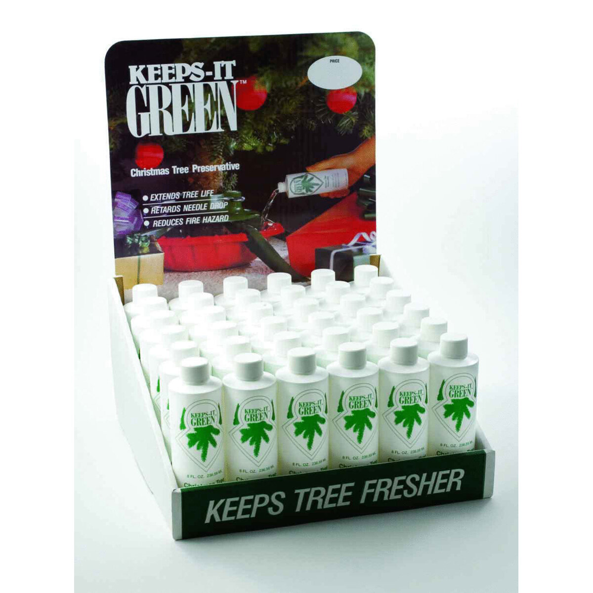 Keeps It Green 8Oz Tree Preservative Merchandiser