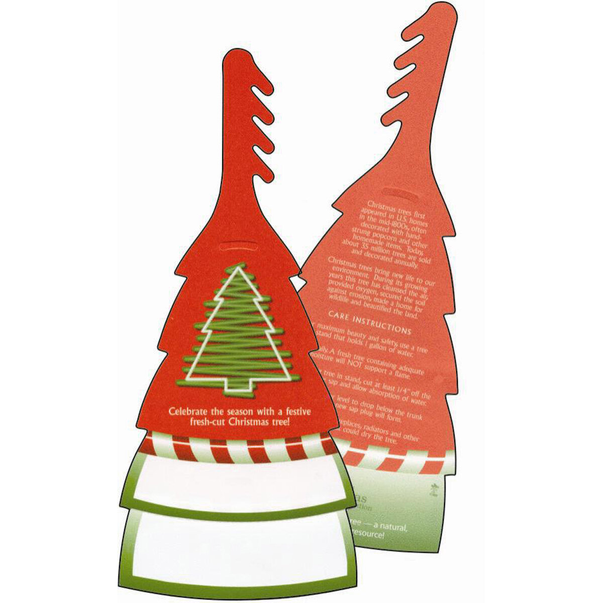 Tree Tag 2 Part Ncta Waterproof Plastic  100/Pk