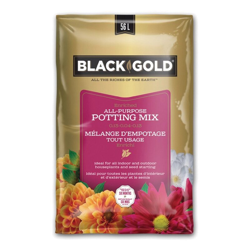 Black GoldEnriched All Purpose Potting  Mix 28.3 L