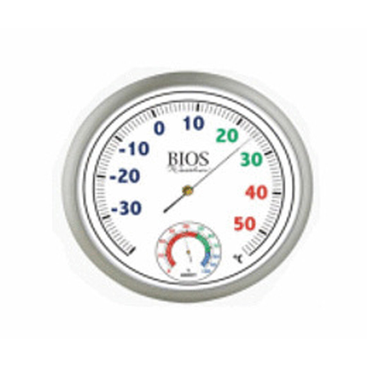 Colour Dial Thermometer W/ Hygrometer