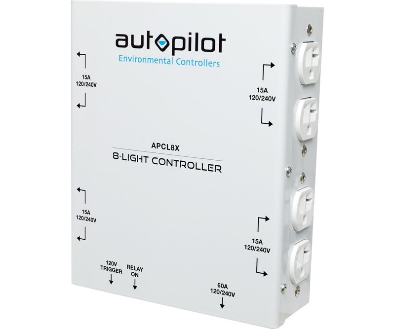 High Power HID 8-Light Controller 8000W 120V/240V High Power HID 8-Light Controller 8000W 120V/240V