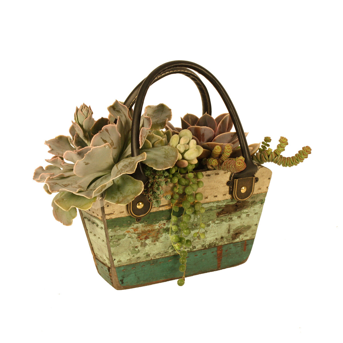 Reclaimed Collection Purse 8½"x4"x10"