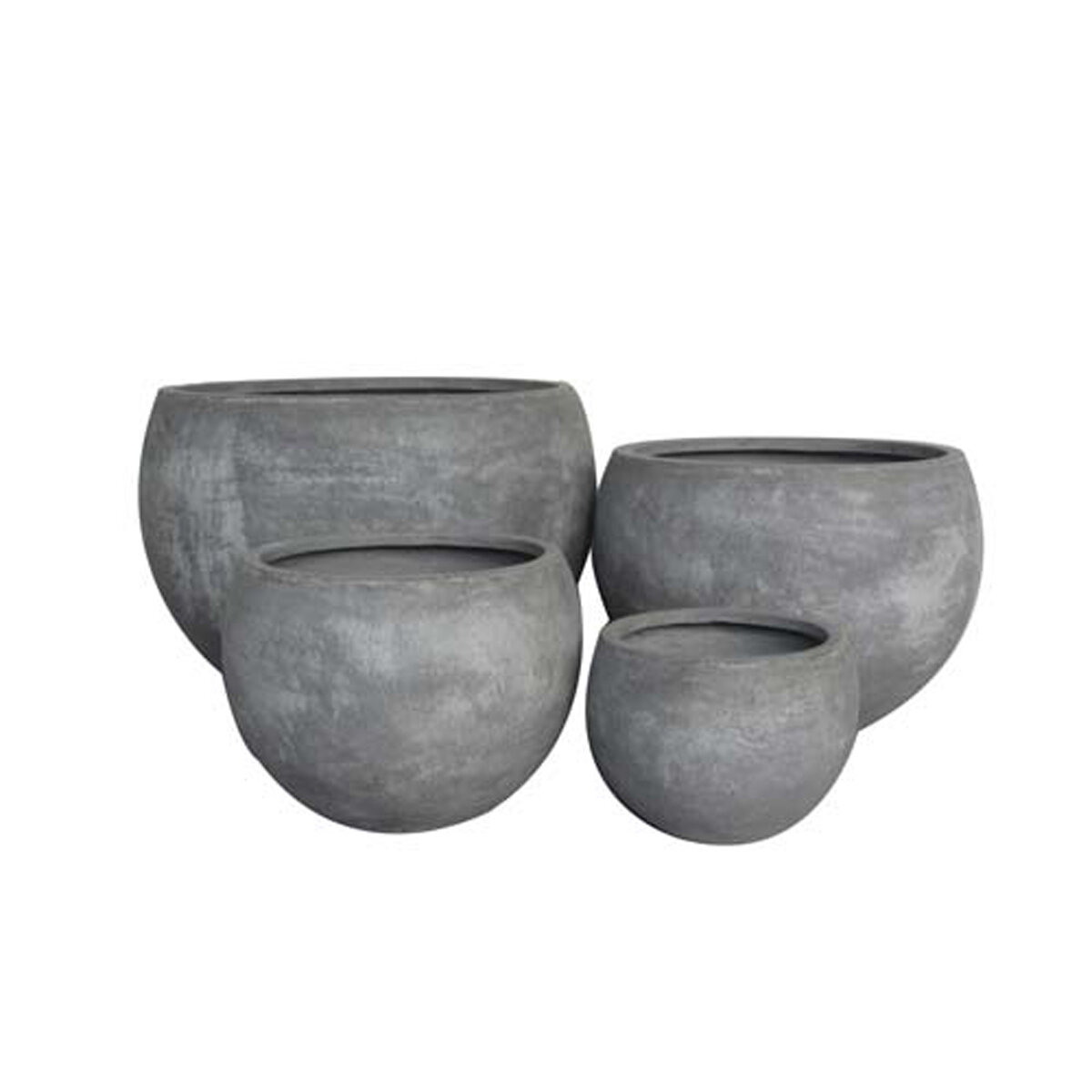 Sphere Planter - Natural - Set/4