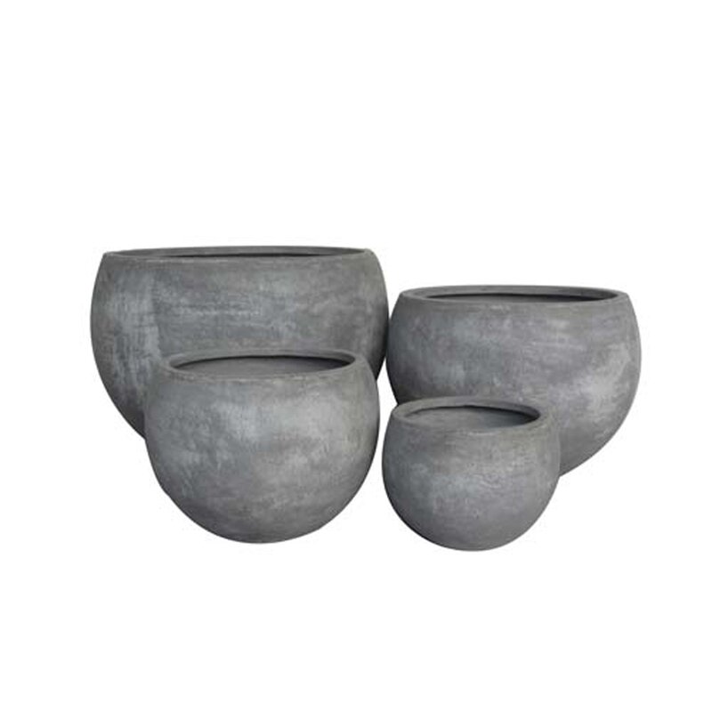 Sphere Planter - Natural - Set/4 Sphere Planter - Natural - Set/4