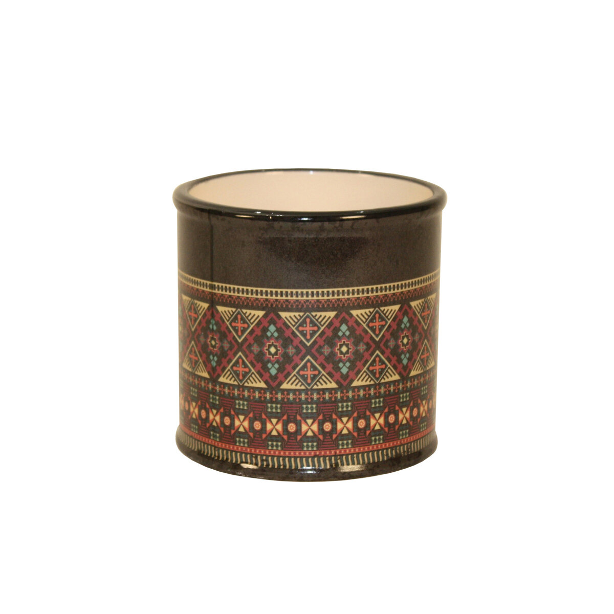 Blazing Fire Cylinder Planter 4" x 3¾"