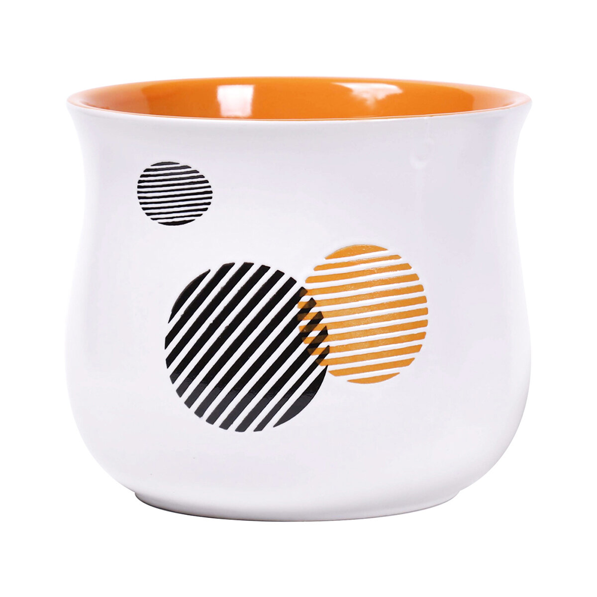Merry Round 6.5" Flower Pot