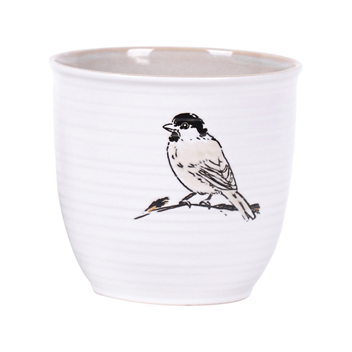 Emma Bird 4" Flower Pot