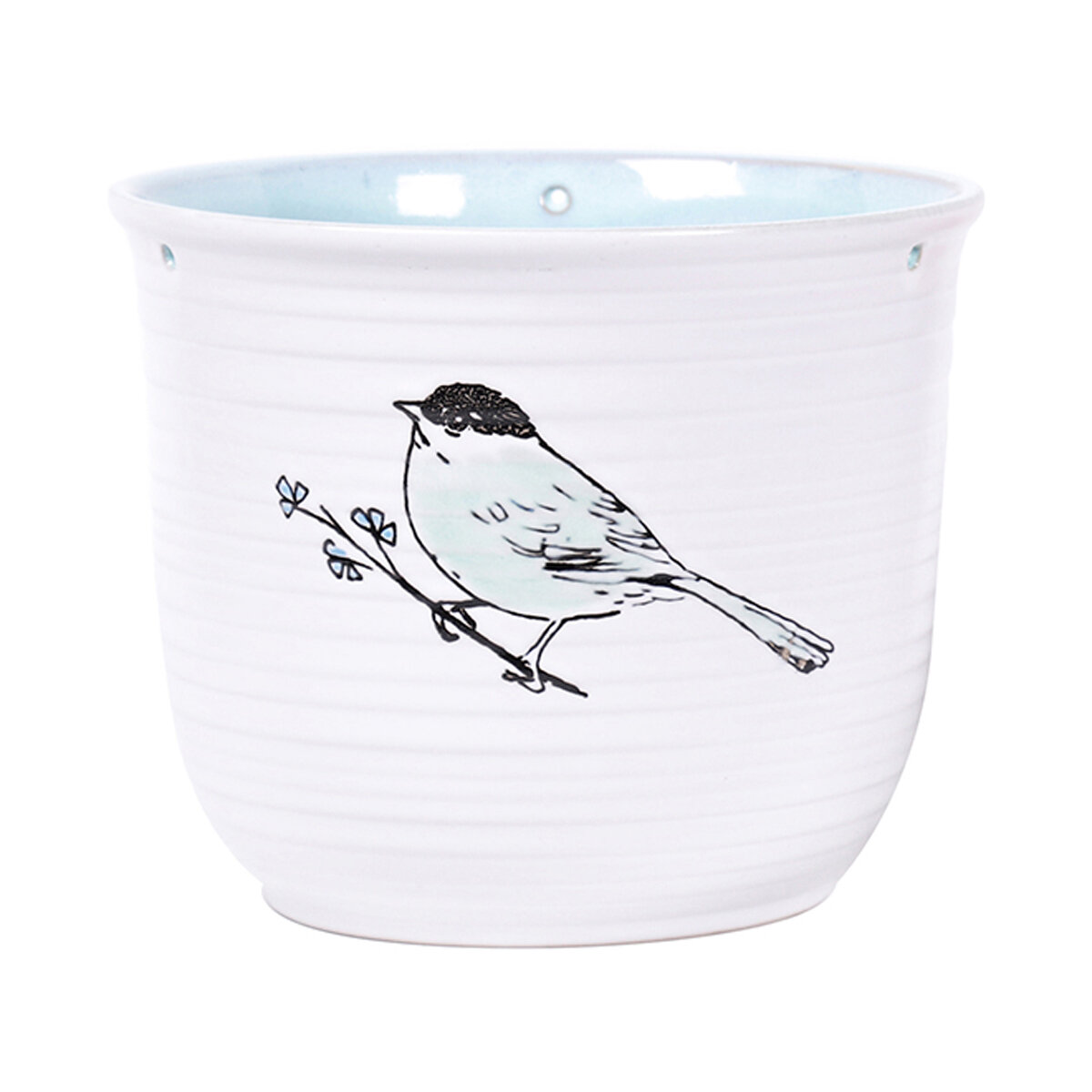 Hanging Emma Bird 6.5" Flower Pot