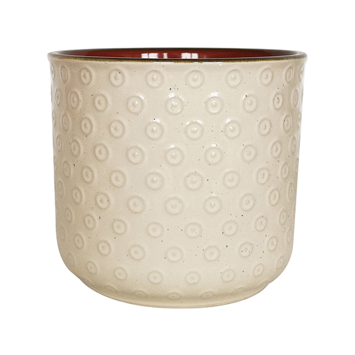 Gilbert Dots  6.5''  Flower Pot