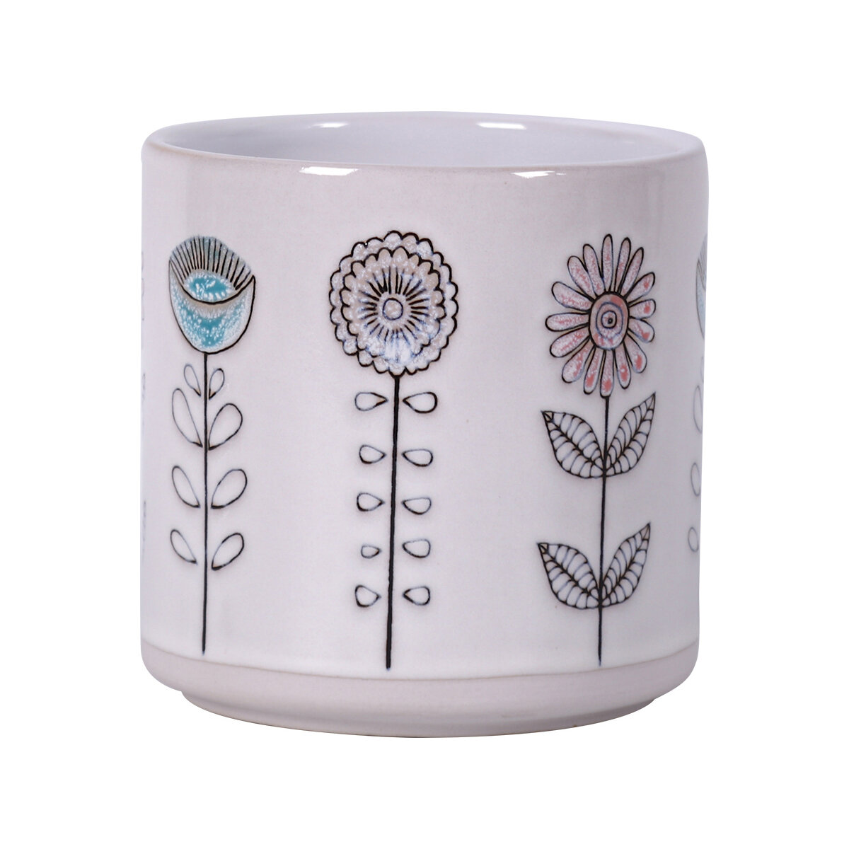 Bobby Garden 5" Flower Pot