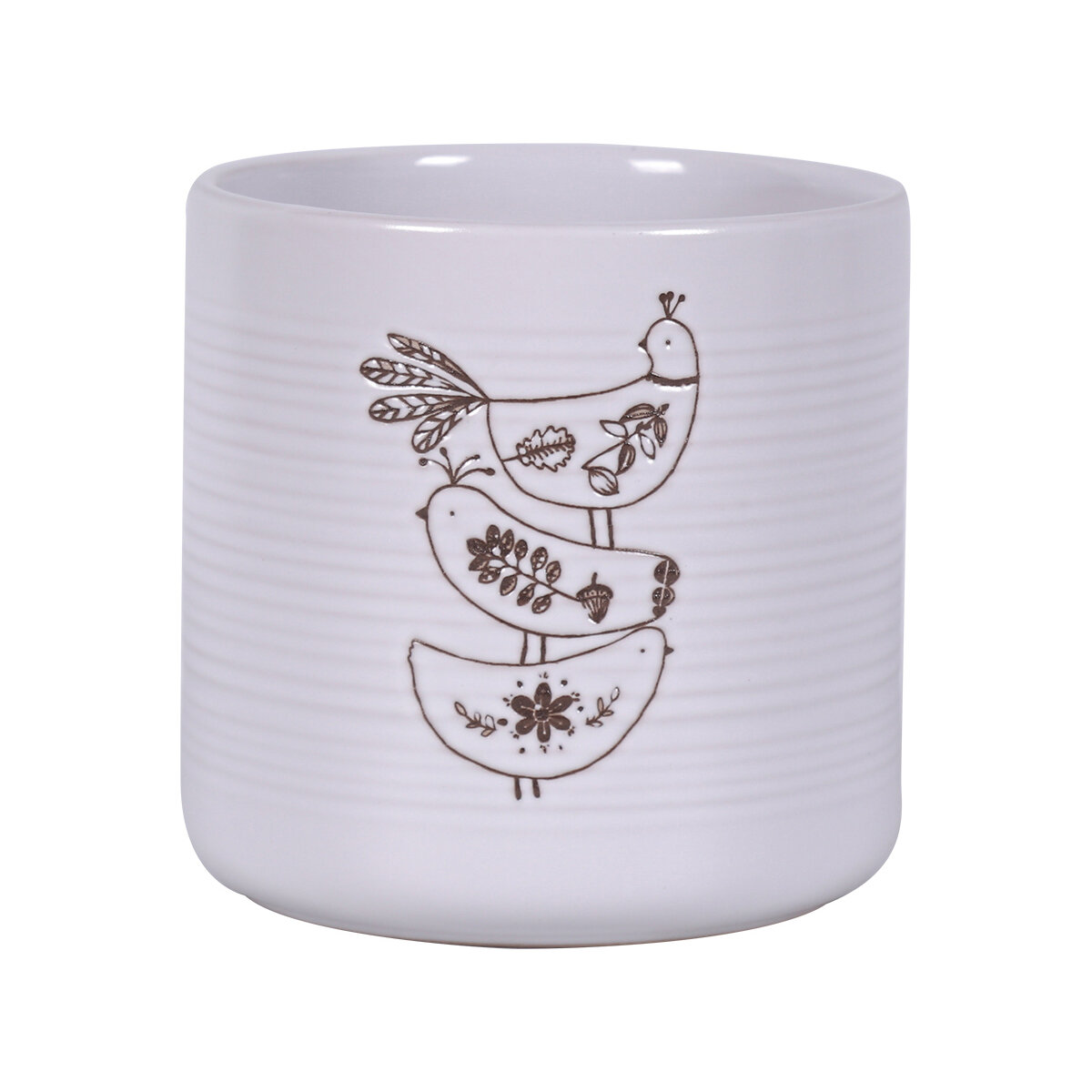 Floyd Bird 6.5" Flower Pot