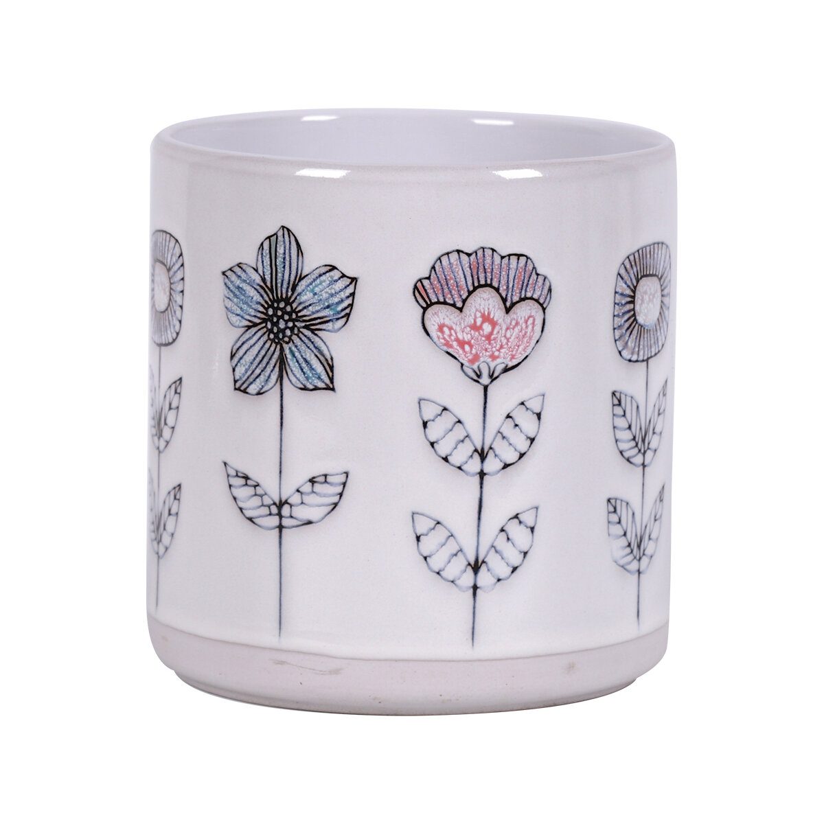 Bobby Garden 6.5" Flower Pot